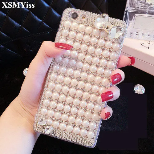 XSMYiss For Huawei P8 P9 P10 P20 P30 PLUS LiTE Mate10 20 Pro Lite Pearl Rhinestone bow-knot Soft Phone case Diamond Back Cover
XSMYiss For Huawei P8 P9 P10 P20 P30 PLUS LiTE Mate10 20 Pro Lite Pearl Rhinestone bow-knot Soft Phone case Diamond Back Cover