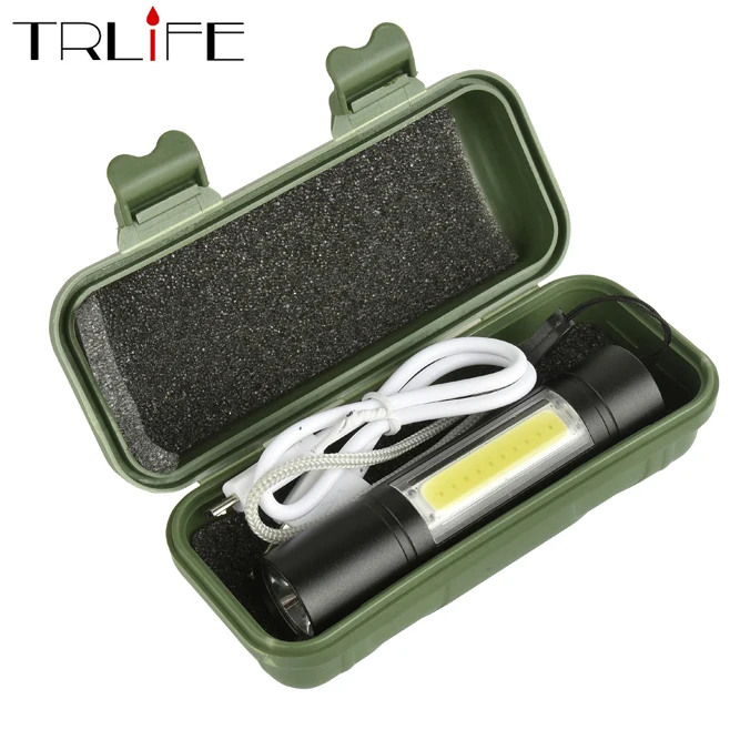 3800LUMS Built-in 14500 USB rechargeable Mini Led Flashlight Q5+COB 3modes Flashlights Indoor or Outdoor Usefor fishing
3800LUMS Built-in 14500 USB rechargeable Mini Led Flashlight Q5+COB 3modes Flashlights Indoor or Outdoor Usefor fishing