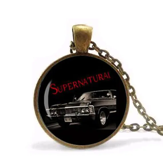 Supernatural necklace Vintage The Road so Far glass pendant Supernatural car necklace women men jewelry
Supernatural necklace Vintage The Road so Far glass pendant Supernatural car necklace women men jewelry
