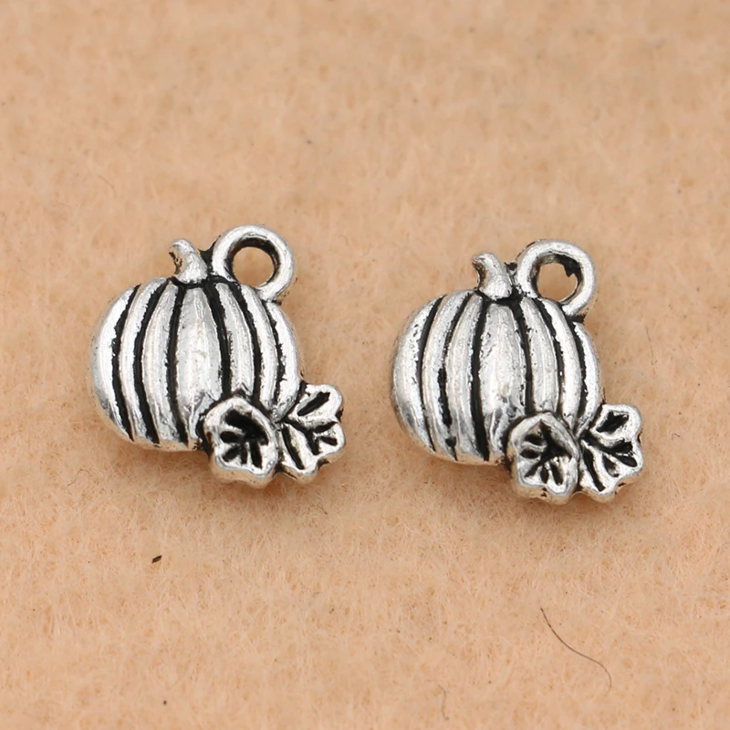 20Pcs Antique Silver Plated Pumpkin Charm Pendant fit Bracelet Necklace Jewelry DIY Making Accessories 10x10mm
20Pcs Antique Silver Plated Pumpkin Charm Pendant fit Bracelet Necklace Jewelry DIY Making Accessories 10x10mm