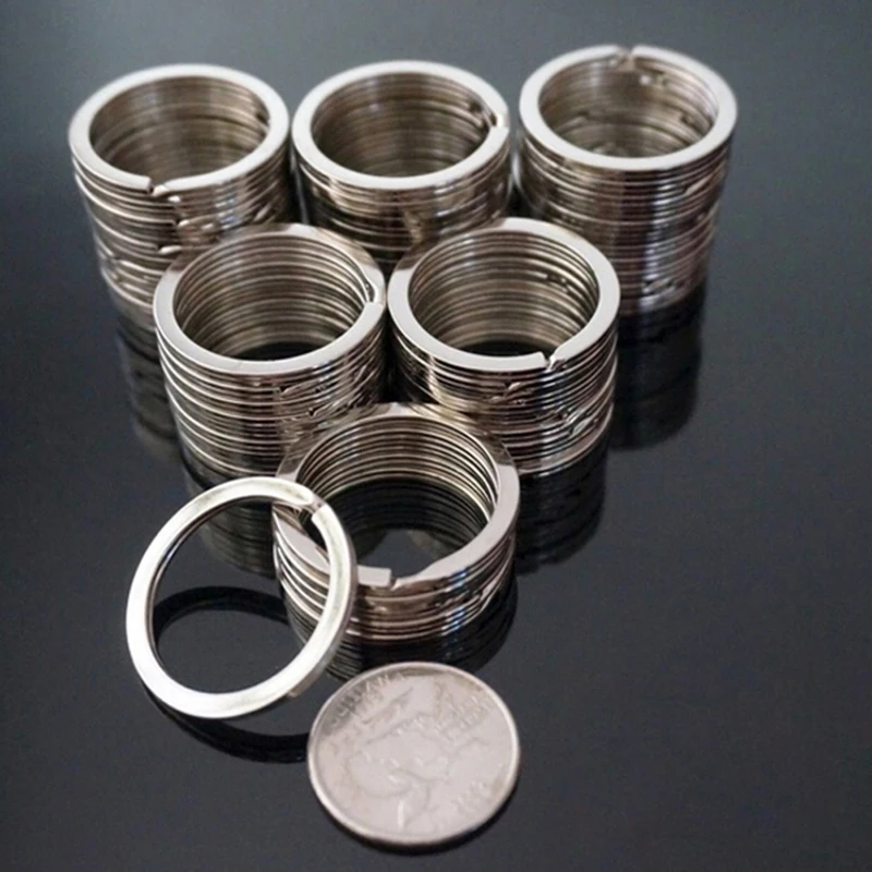 30PCS 25mm Stainless Steel DIY Polished Split Ring Keyrings Key Chain Hoop Loop Key Holder
30PCS 25mm Stainless Steel DIY Polished Split Ring Keyrings Key Chain Hoop Loop Key Holder