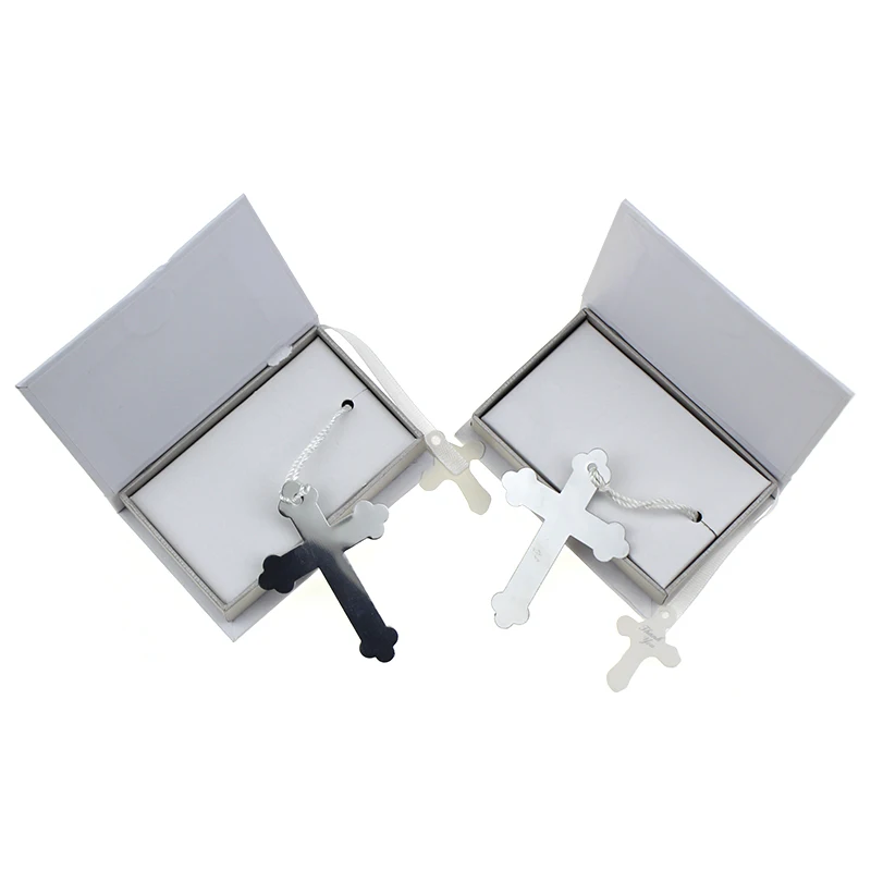 10 pcs Silver Cross Bookmark in Book Religious Party Giveaway Gift For Guest Boys Girls First Communion Souvenir
10 pcs Silver Cross Bookmark in Book Religious Party Giveaway Gift For Guest Boys Girls First Communion Souvenir