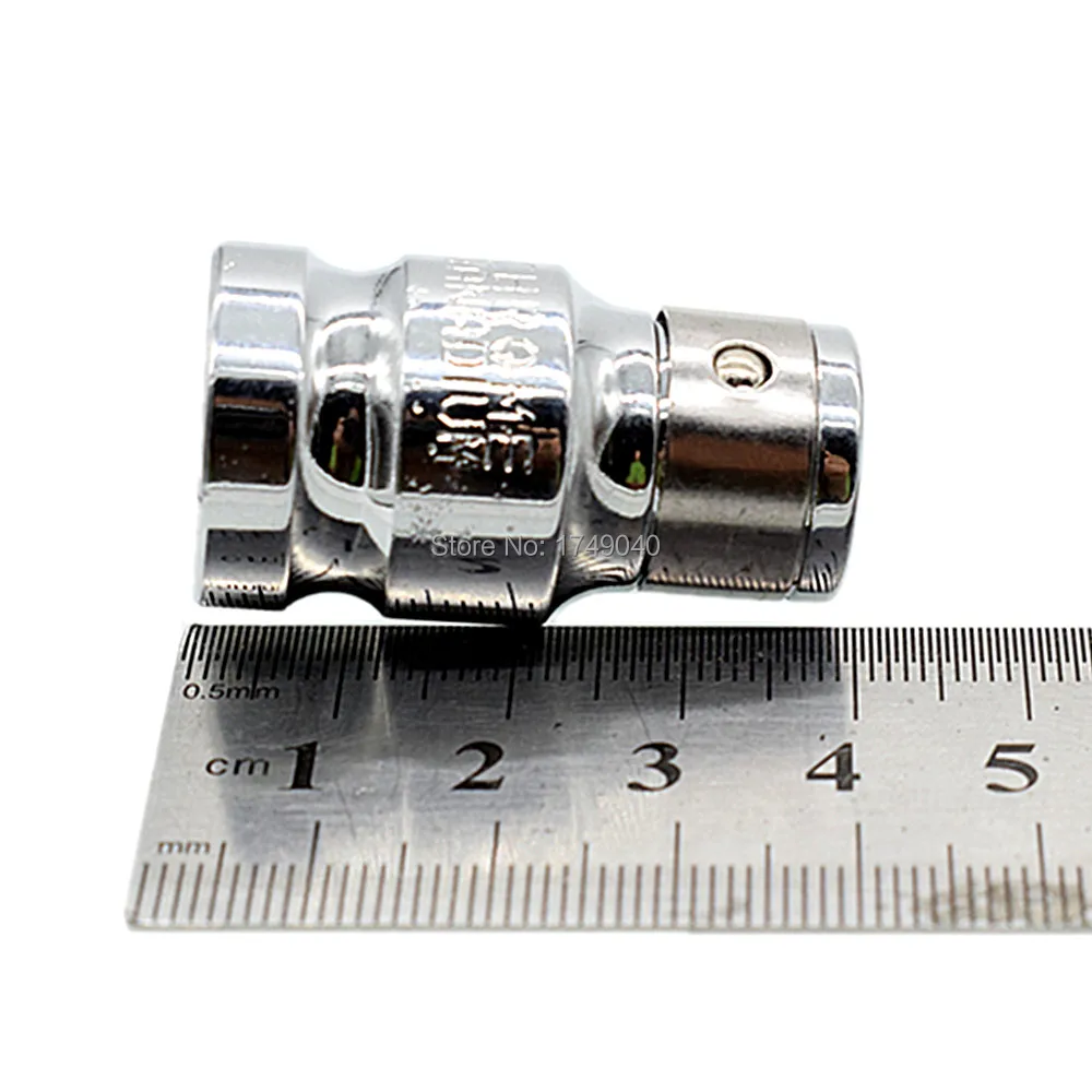 Socket Drive Converter 1/2" Square Drive to 8mm Hex Shank Adaptor Quick Release Impact Wrench Screwdriver Bits Holder Conversion
Socket Drive Converter 1/2" Square Drive to 8mm Hex Shank Adaptor Quick Release Impact Wrench Screwdriver Bits Holder Conversion