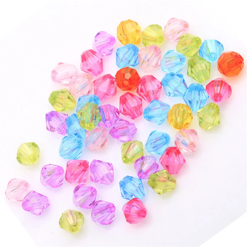 500pcs Candy Color Acrylic Bicones Beads fit Jewelry Making Spacer Beads Findings for DIY Bracelet Necklace Jewelry Accessories
500pcs Candy Color Acrylic Bicones Beads fit Jewelry Making Spacer Beads Findings for DIY Bracelet Necklace Jewelry Accessories