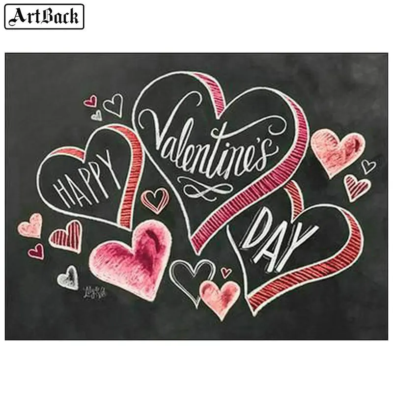 New diy 5d diamond painting heart blackboard full square round drill crystal mosaic resin home decoration painting
New diy 5d diamond painting heart blackboard full square round drill crystal mosaic resin home decoration painting