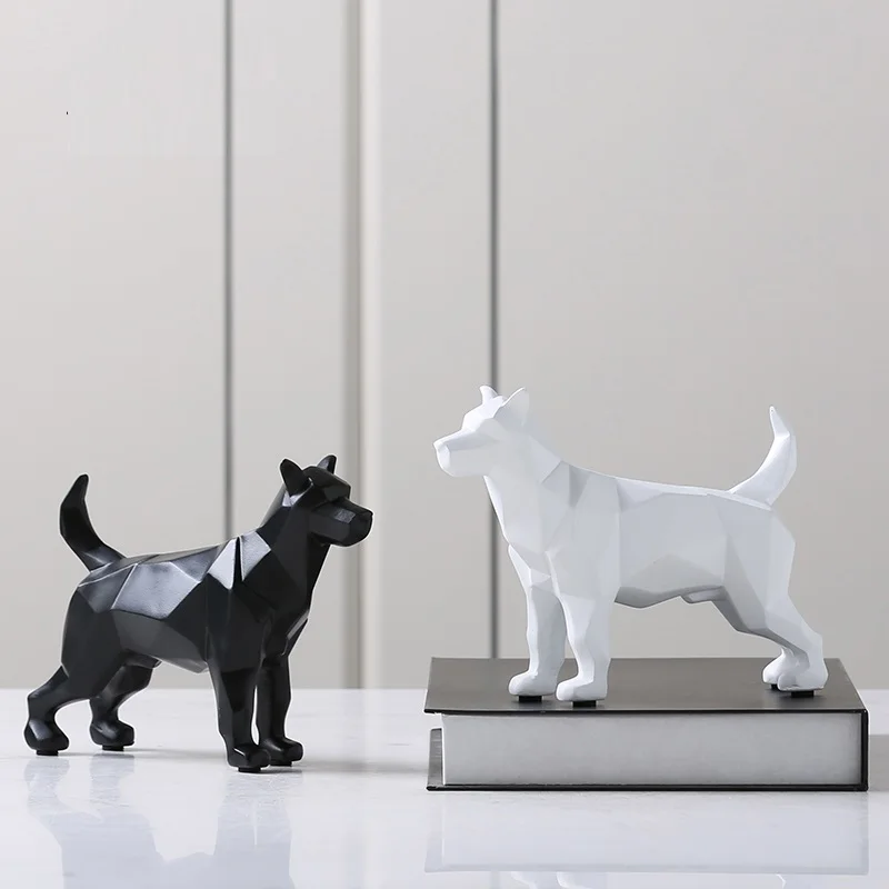 White And Black Origami Labrador Sculpture Crafts Gift Creative Simple Dog Ornaments Art Home Decoration L3157
White And Black Origami Labrador Sculpture Crafts Gift Creative Simple Dog Ornaments Art Home Decoration L3157