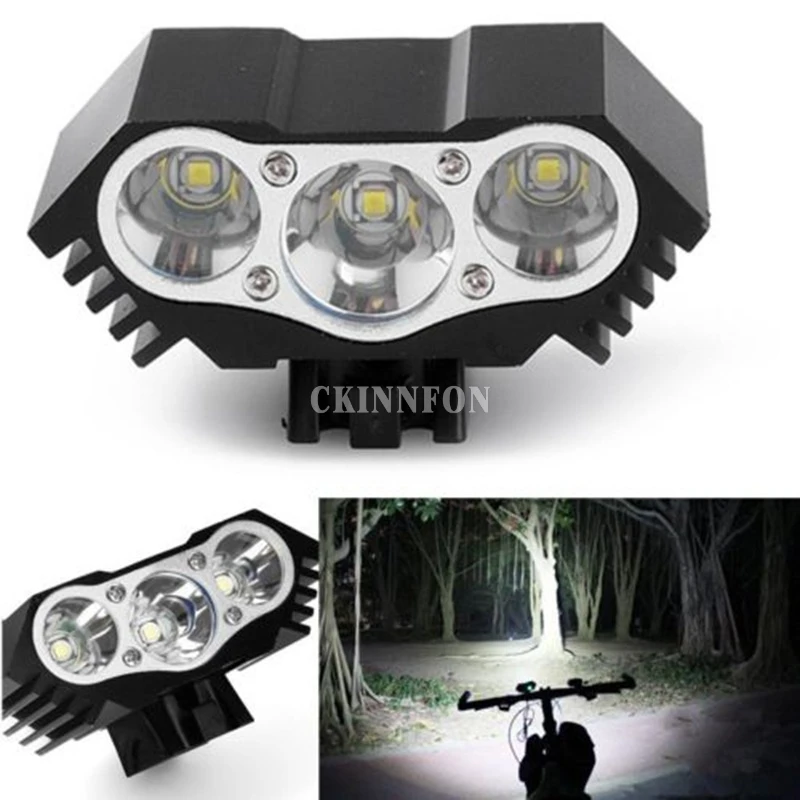 DHL 50PCS Fashion LED 3x T6 LED 4 Modes Bicycle Bike Cycling Lamp Headlight Torch 10000lm USB
DHL 50PCS Fashion LED 3x T6 LED 4 Modes Bicycle Bike Cycling Lamp Headlight Torch 10000lm USB