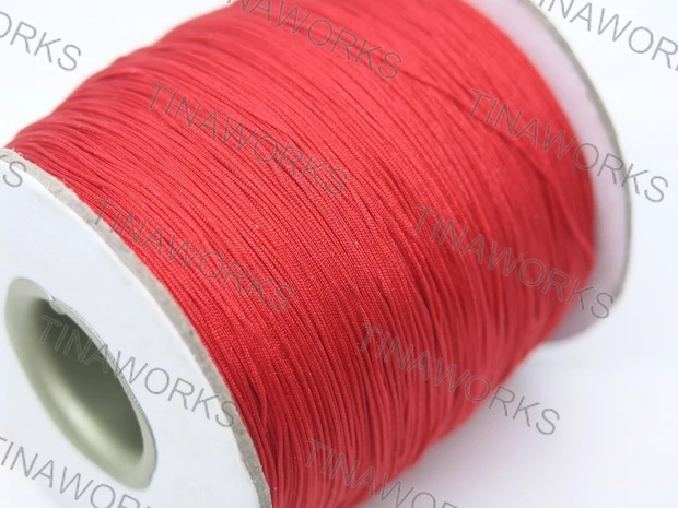 FREE SHIPPING 350YD 0.4mm Red Chinese Knotting Cord / Braided Nylon Beading Thread Best For Shamballa Bracelet
FREE SHIPPING 350YD 0.4mm Red Chinese Knotting Cord / Braided Nylon Beading Thread Best For Shamballa Bracelet