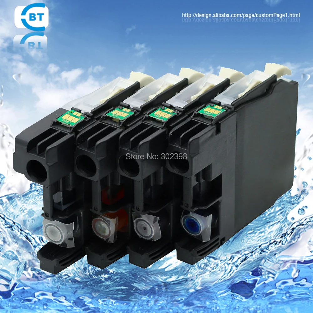 4PCS Compatible brother LC567BK LC565 ink cartridge for MFC- J2310/J2510 printer 
4PCS Compatible brother LC567BK LC565 ink cartridge for MFC- J2310/J2510 printer