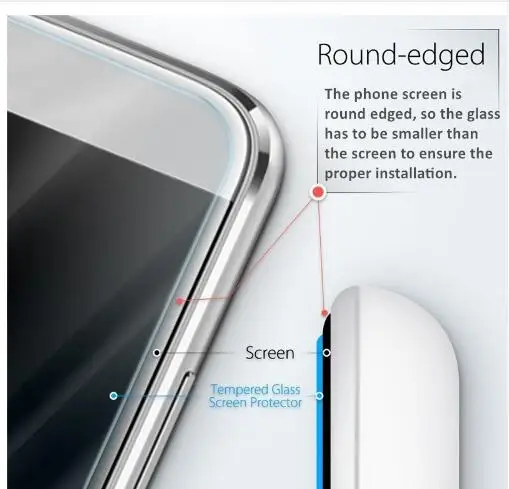 2.5D 9H Glass For Bluboo D6 Screen Protector Tempered Anti-Scratch Protective Film | Мобильные телефоны и аксессуары