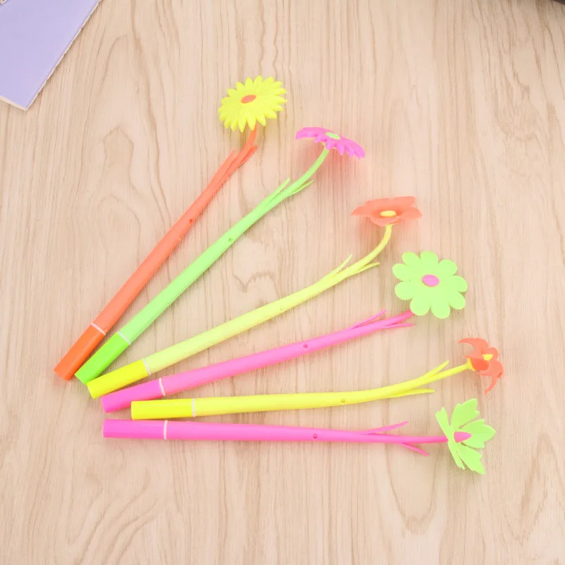 Manufacturers direct South Korean creative office stationery flower water pen flower signature pen soft silica gel flower neutra
Manufacturers direct South Korean creative office stationery flower water pen flower signature pen soft silica gel flower neutra