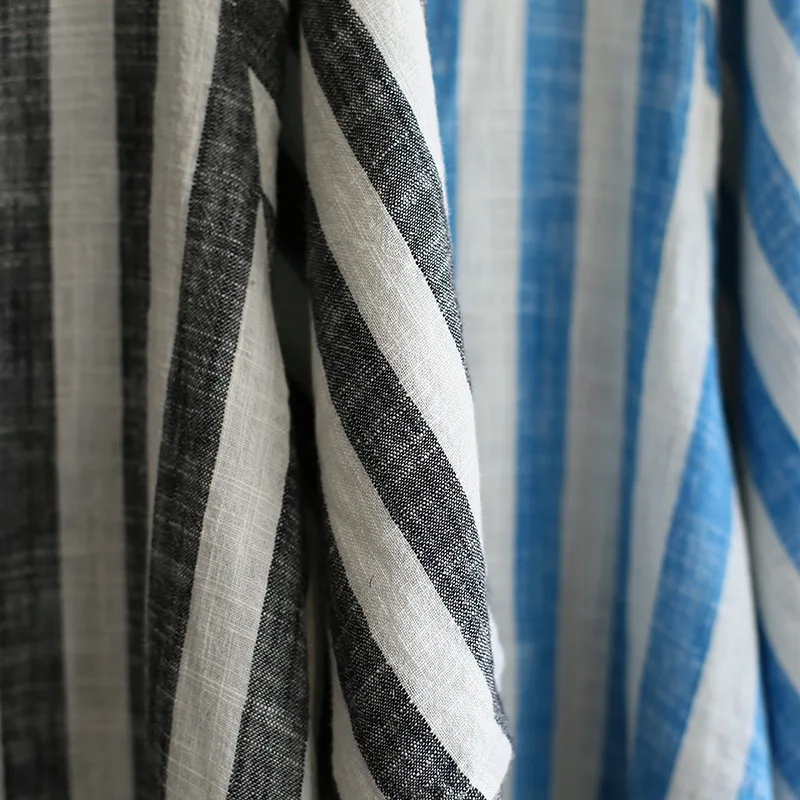 Cotton Linen Striped Women Blouse Summer Loose Casual Stripe Shirt Blouse Vintage Original Design Women Cute Tops Blusas A253
Cotton Linen Striped Women Blouse Summer Loose Casual Stripe Shirt Blouse Vintage Original Design Women Cute Tops Blusas A253