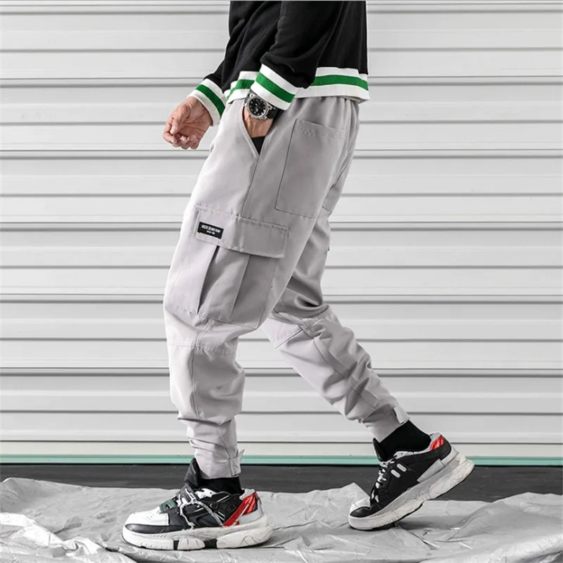 Male Hip Hop Joggers Pants Korean Fashion Trousers Multi-Pockets Cargo Pants Male Clothing Male Casual Streetwear Harem Pants
Male Hip Hop Joggers Pants Korean Fashion Trousers Multi-Pockets Cargo Pants Male Clothing Male Casual Streetwear Harem Pants