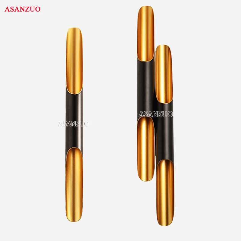 Modern wall light lamp sconce LED up down aluminum pipe wing 2 lights black golden nordic wall lamp light fixture
Modern wall light lamp sconce LED up down aluminum pipe wing 2 lights black golden nordic wall lamp light fixture