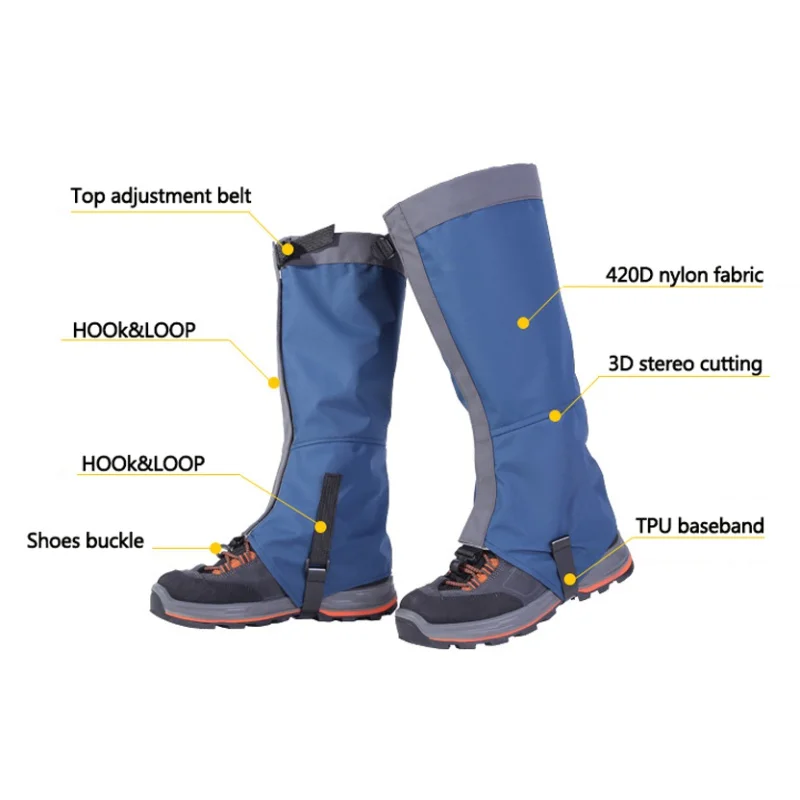 Outdoor Snow Kneepad Skiing Gaiters Hiking Climbing Leg Protection Guard Sport Safety Waterproof Leg Warmers
Outdoor Snow Kneepad Skiing Gaiters Hiking Climbing Leg Protection Guard Sport Safety Waterproof Leg Warmers