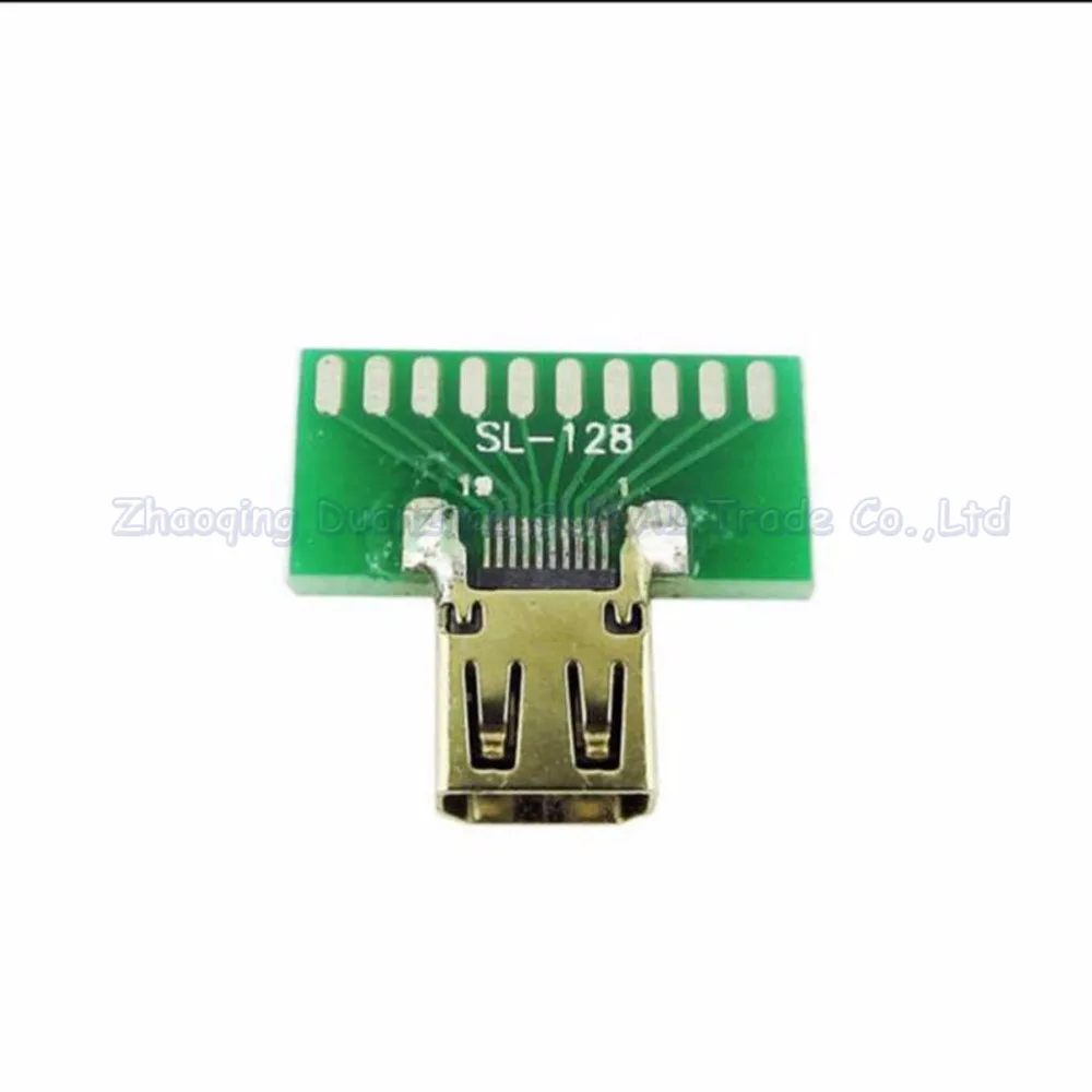 5 шт./лот микро HDMI Разъем гнездо D Тип тестер с печатной платой | Электроника