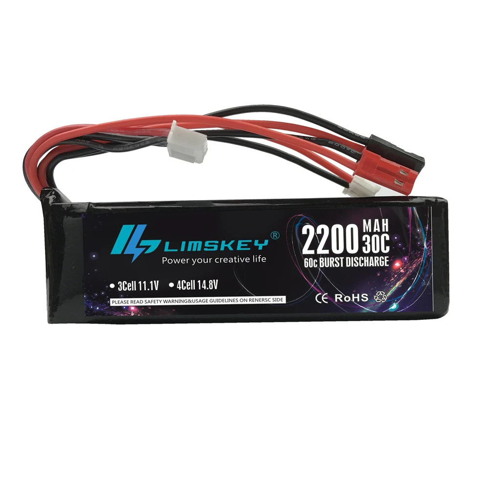 Аккумулятор Lipo Limskey 3S RC 11,1 В 2200 мАч 10C max 20C для Hubsan H501A H501S FPV1 H906A, усовершенствованный передатчик
Аккумулятор Lipo Limskey 3S RC 11,1 В 2200 мАч 10C max 20C для Hubsan H501A H501S FPV1 H906A, усовершенствованный передатчик