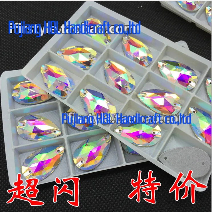 Crystals AB13x22mm 100pcs Teardrop Glass Sew On Stones Flat back Wedding Decoration Casual Dresses Rhinestones
Crystals AB13x22mm 100pcs Teardrop Glass Sew On Stones Flat back Wedding Decoration Casual Dresses Rhinestones