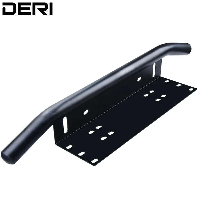 Universal Car Front Bumper License Plate Offroad Light Bull Bar Frame Holder Bracket For Jeep Pickup SUV Truck Styling | Автомобили и