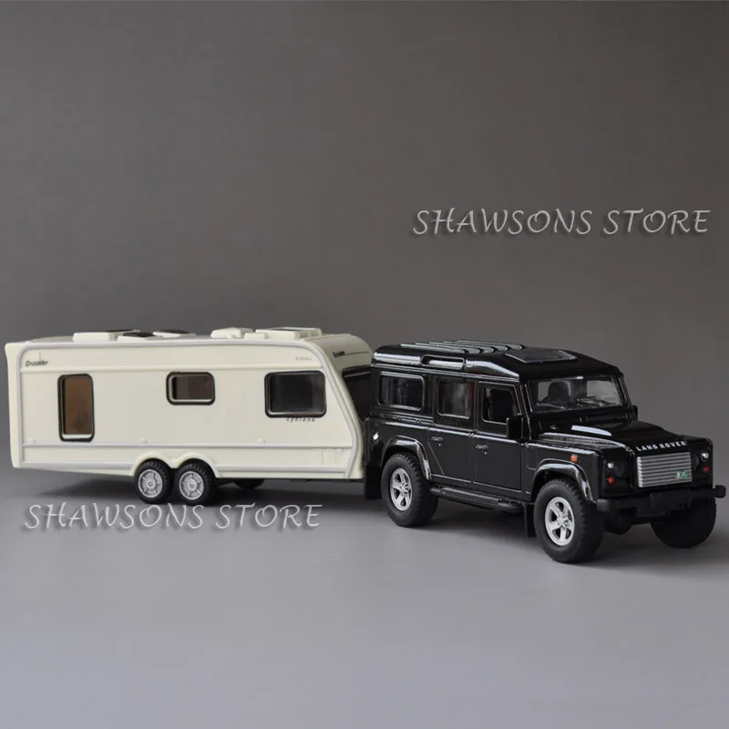 Diecast 1:36 Car Model Toys Rover Defender Trailer Pull Back Replica with Sound & Light
Diecast 1:36 Car Model Toys Rover Defender Trailer Pull Back Replica with Sound & Light