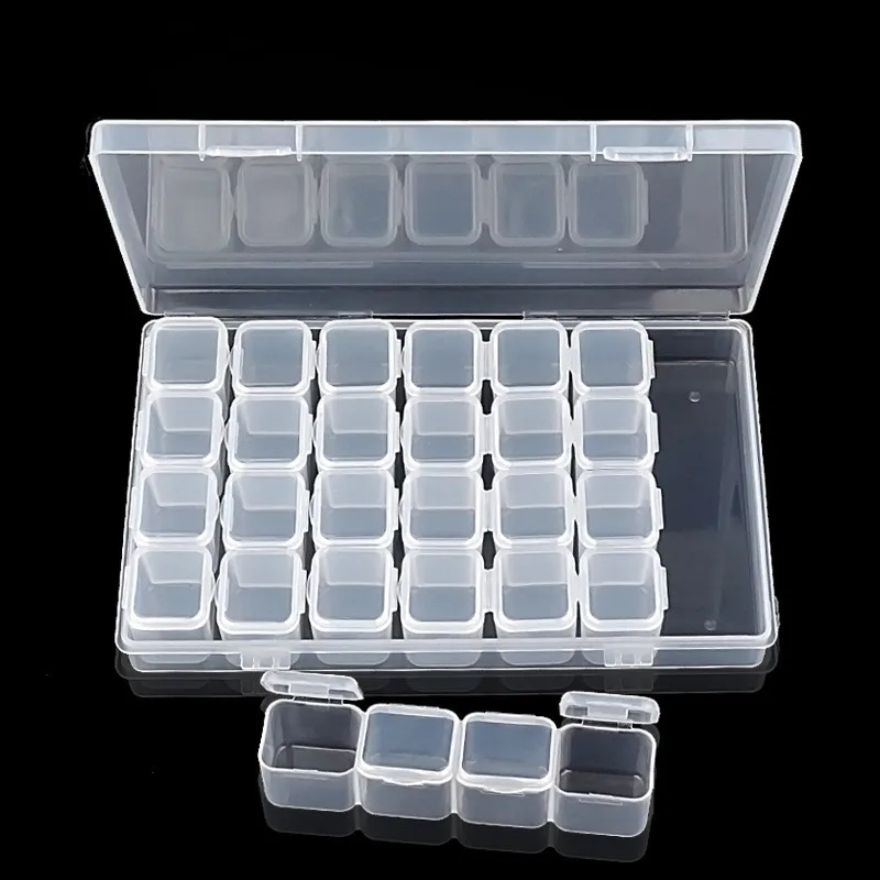 28 slots box plastic holder Diamond Painting Tools Kits Diamond Embroidery Accessories 56 Box for Adults or Kids drill storage
28 slots box plastic holder Diamond Painting Tools Kits Diamond Embroidery Accessories 56 Box for Adults or Kids drill storage