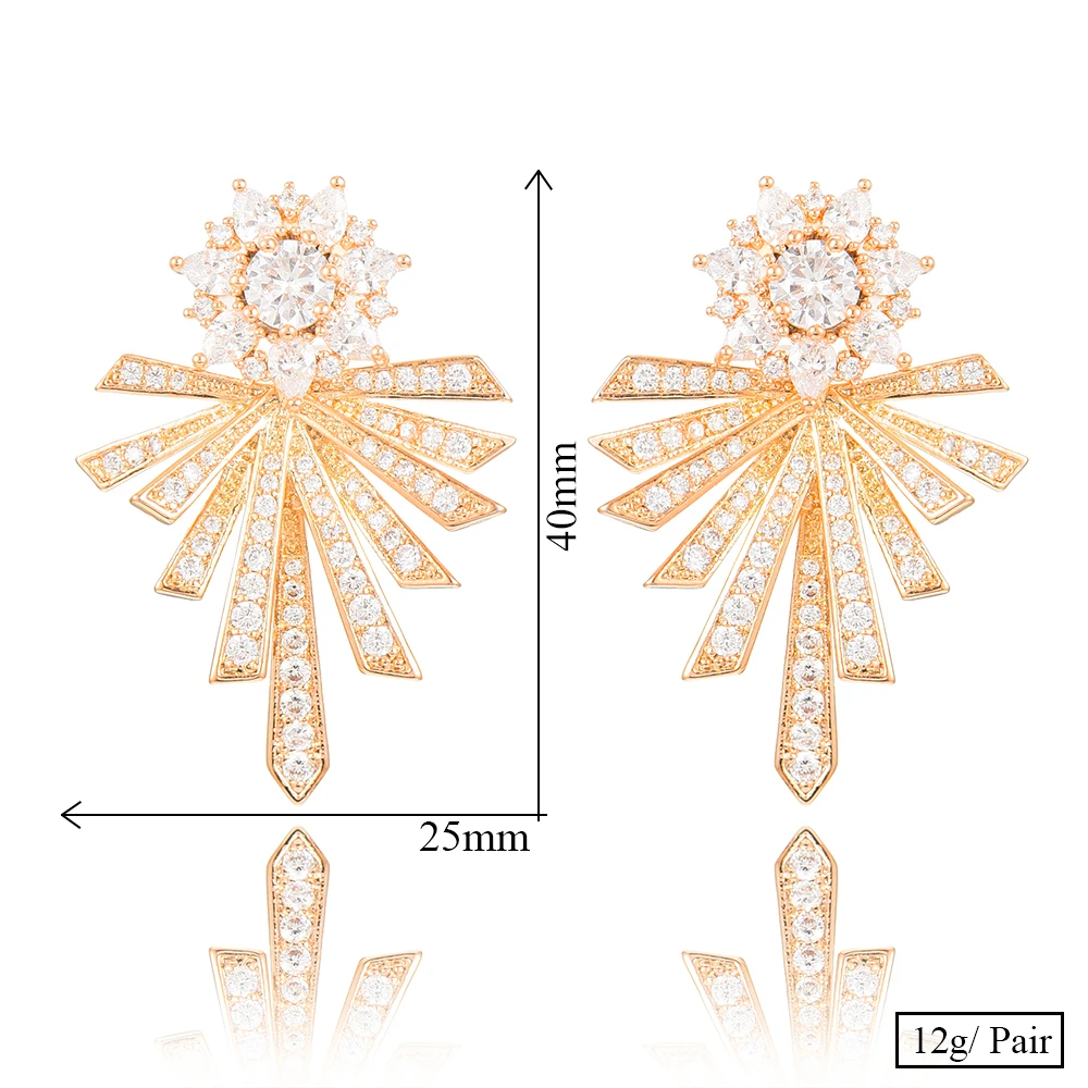 SISCATHY Trendy Womens Stud Earrings Luxury Korean Dubai Cubic Zircon Statement Earrings In Jewelry boucle d'oreille femme 2019
SISCATHY Trendy Womens Stud Earrings Luxury Korean Dubai Cubic Zircon Statement Earrings In Jewelry boucle d'oreille femme 2019