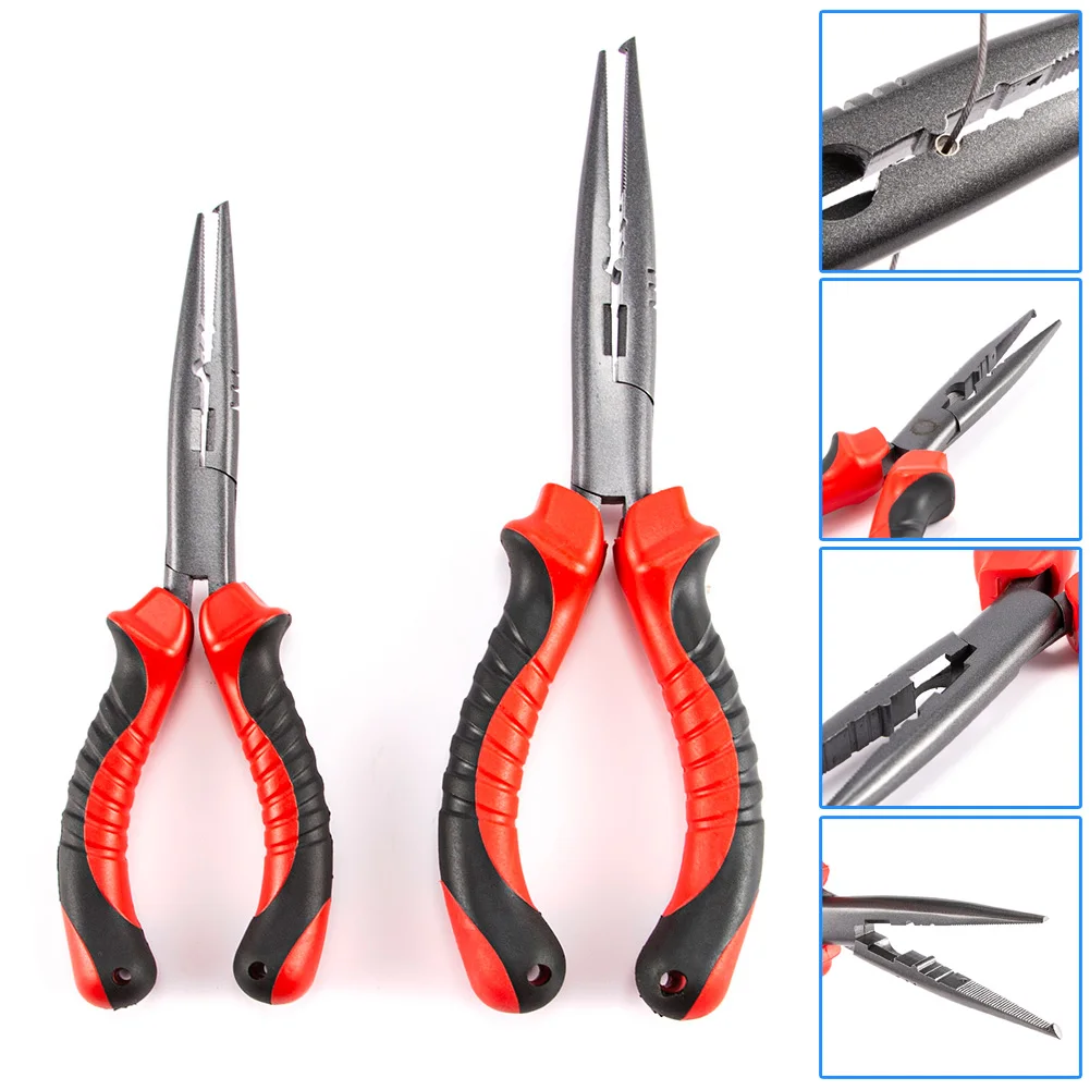 7 /9 Inch Stainless Steel Fishing Pliers Sea Fishing Scissors Braid Swivel Snap Hook Tools Split Ring YS-BUY
7 /9 Inch Stainless Steel Fishing Pliers Sea Fishing Scissors Braid Swivel Snap Hook Tools Split Ring YS-BUY