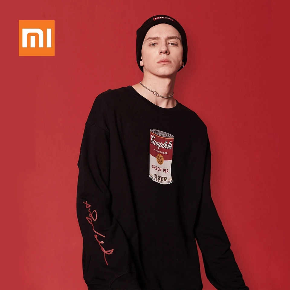 Original xiaomi Round Neck Sweatshirt Fleeces Fashion Cool Men Women Sweatshirts Spring Autumn Winter Warm Pullover
Original xiaomi Round Neck Sweatshirt Fleeces Fashion Cool Men Women Sweatshirts Spring Autumn Winter Warm Pullover