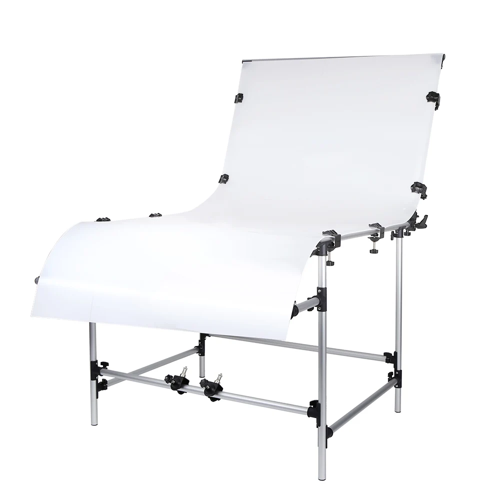 100 * 200cm Aluminum Alloy Frame Shooting Table Photo Studio Photography Shooting Table for Still Life Product Shooting
100 * 200cm Aluminum Alloy Frame Shooting Table Photo Studio Photography Shooting Table for Still Life Product Shooting