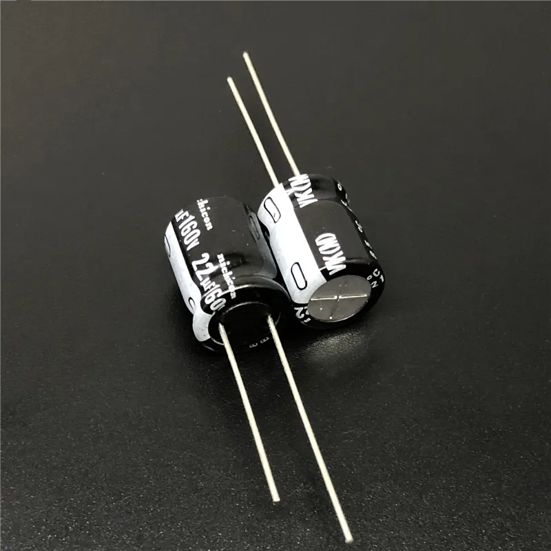 10Pcs/100Pcs 22uF 160V NICHICON VK Series 10x12.5mm 160V22uF High Quality Aluminum Electrolytic Capacitor
10Pcs/100Pcs 22uF 160V NICHICON VK Series 10x12.5mm 160V22uF High Quality Aluminum Electrolytic Capacitor