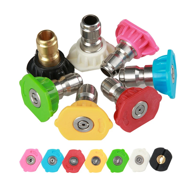 Snow foam nozzle Pressure Washer Spray Nozzle Tips Multiple Degrees,1/4 inch 3.0 GPM nozzles for automobiles pressure washer HOT
Snow foam nozzle Pressure Washer Spray Nozzle Tips Multiple Degrees,1/4 inch 3.0 GPM nozzles for automobiles pressure washer HOT
