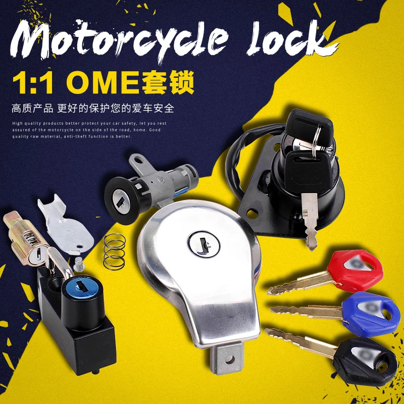 1 Full set motorcycle locks Motorcycle Fuel Gas Tank Cap Cover Lock Key Electric Bicycle Lock for YAMAHA XV 250 400 XV250 XV400
1 Full set motorcycle locks Motorcycle Fuel Gas Tank Cap Cover Lock Key Electric Bicycle Lock for YAMAHA XV 250 400 XV250 XV400