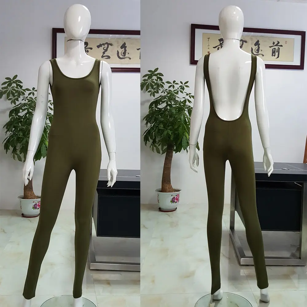Ladies Women Bodysuit Rompers Womens Jumpsuit American Apparel Sleeveless Bangdage Sexy Backless Full Length Bodycon Jumpsuits
Ladies Women Bodysuit Rompers Womens Jumpsuit American Apparel Sleeveless Bangdage Sexy Backless Full Length Bodycon Jumpsuits