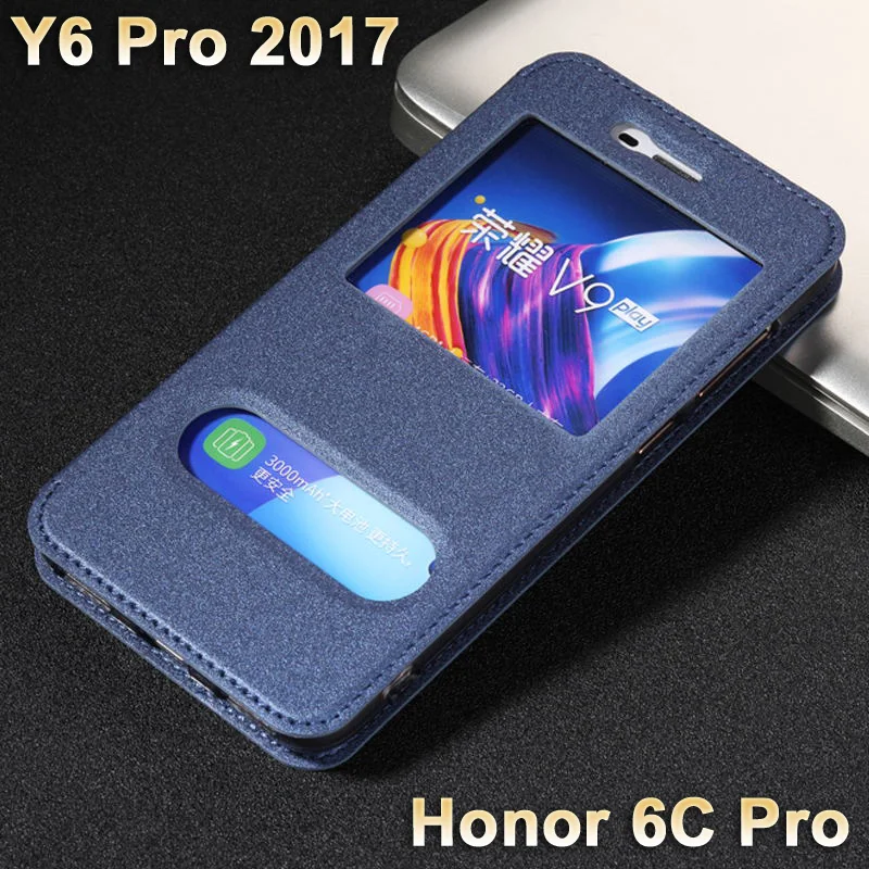 Чехол GodGift для Huawei Honor 6c pro чехол из искусственной кожи с откидной крышкой y6 2017