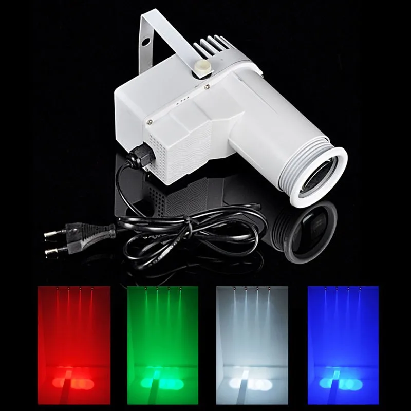 ZjRight 9 Вт LED RGB Освещение для декорации сцены 3 цвета Изменение мини DJ Вечеринка