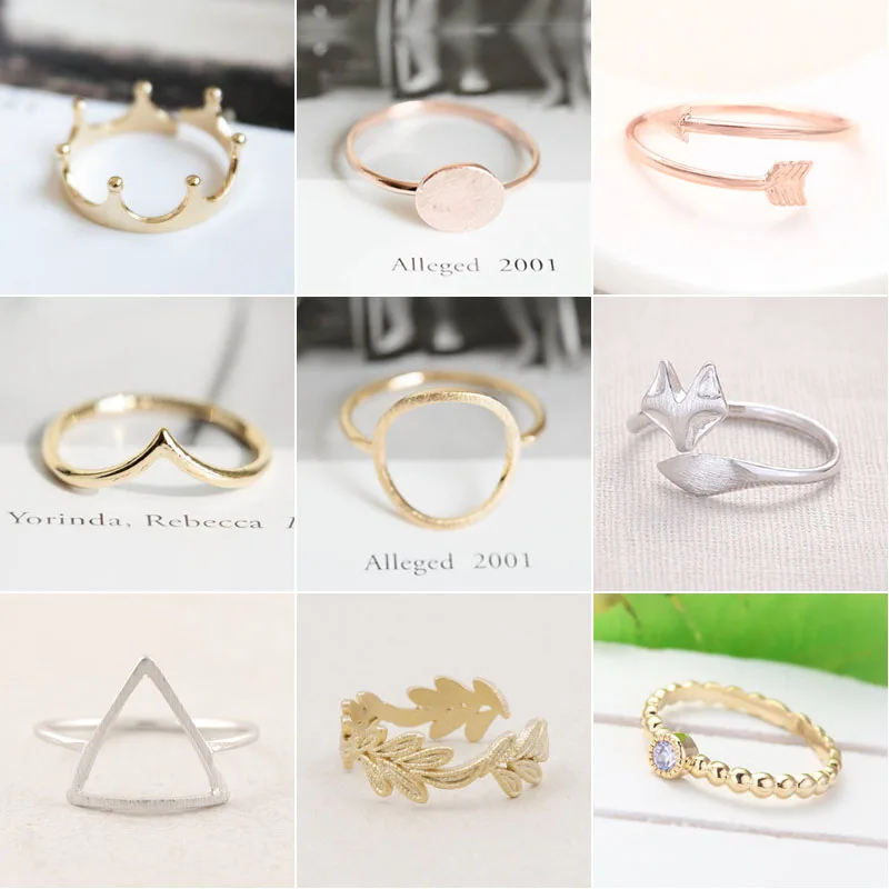 SMJEL Fashion Rings Punk Circle Arrow Knuckle Rings for Women Boho Wedding Ring Adjustable Moon Star Plant Leaf Finger Jewelry
SMJEL Fashion Rings Punk Circle Arrow Knuckle Rings for Women Boho Wedding Ring Adjustable Moon Star Plant Leaf Finger Jewelry