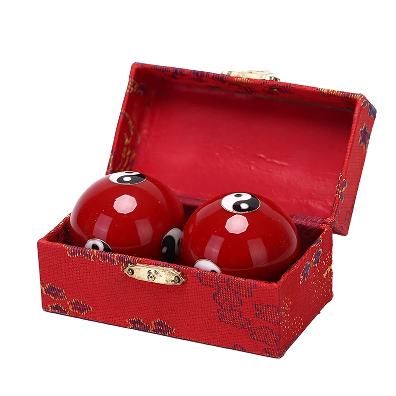 Chinese Health Relaxation Therapy Yin Yang Handballs Fitness Balls Daily hand finger Exercise Stress Relief Baoding Balls
Chinese Health Relaxation Therapy Yin Yang Handballs Fitness Balls Daily hand finger Exercise Stress Relief Baoding Balls