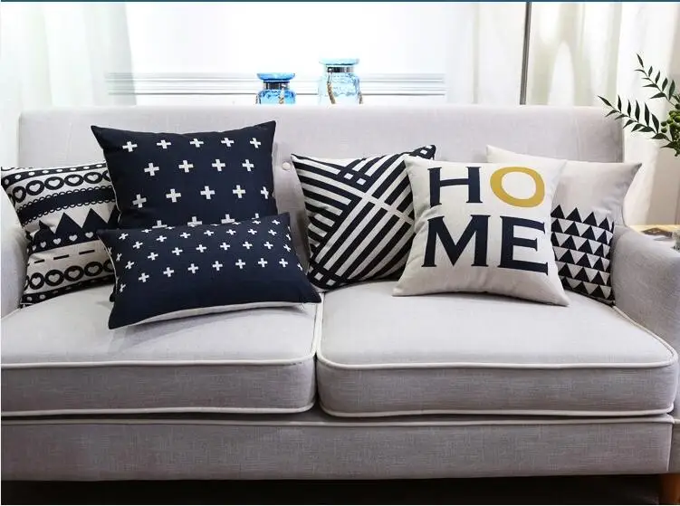 Nordic Style Black Stripes Linen Cotton Cushion Cover Geometric Decorative Sofa Throw Pillow Car Chair Home Decor Pillow Case
Nordic Style Black Stripes Linen Cotton Cushion Cover Geometric Decorative Sofa Throw Pillow Car Chair Home Decor Pillow Case