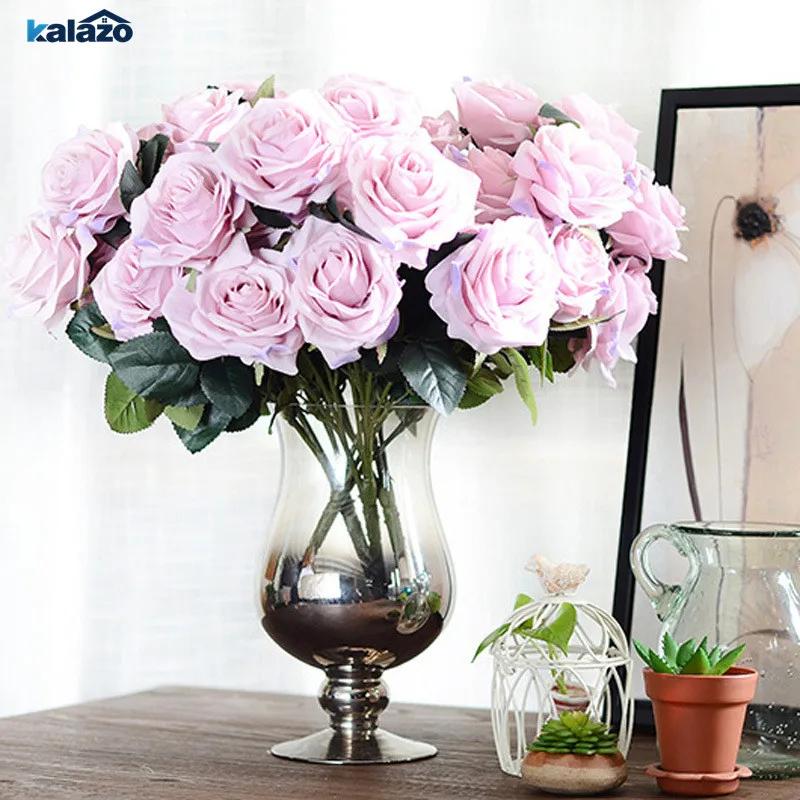 10 head Artificial French Rose fake flowers Bouquet wedding home party decorations table accessory Flores
10 head Artificial French Rose fake flowers Bouquet wedding home party decorations table accessory Flores