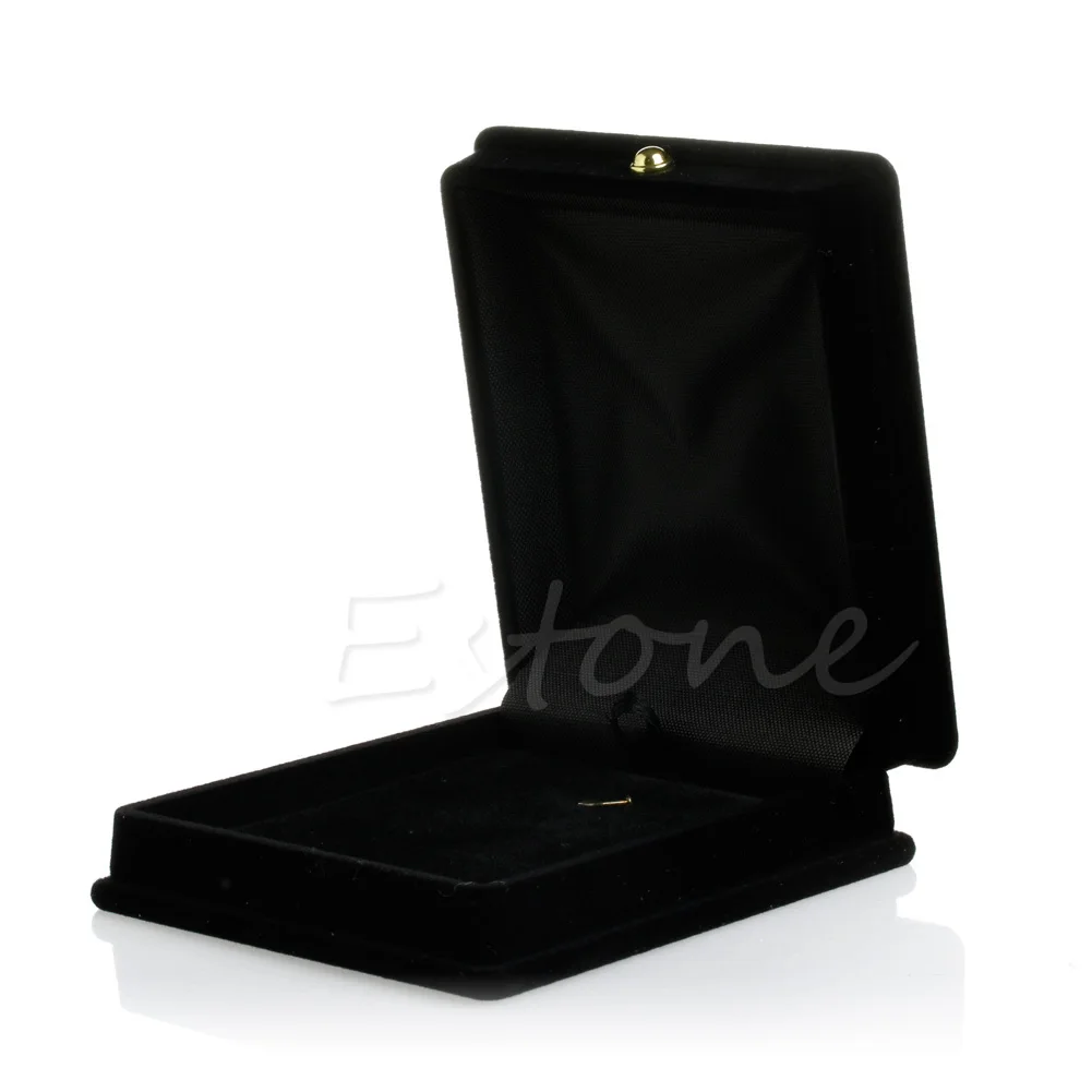 Handy Velvet Necklace Jewelry Gift Display Box Ring Bracelet Storage Case Black Y4QB
Handy Velvet Necklace Jewelry Gift Display Box Ring Bracelet Storage Case Black Y4QB