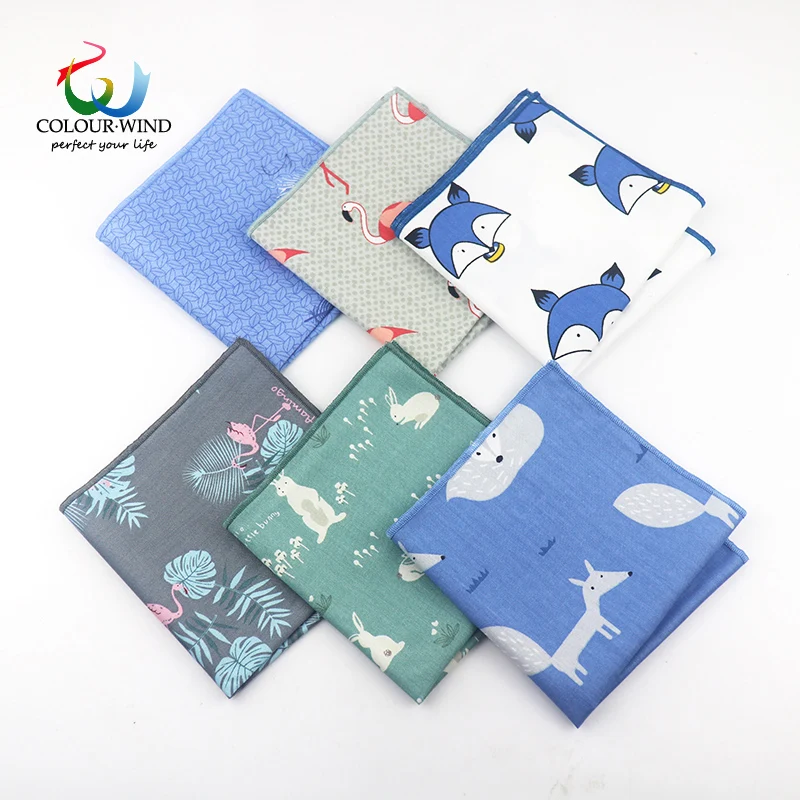 New Men's Top Cotton Pocket Square 25*25CM Flamingo Panda Fox Printed Handmade Handkerchief Vintage Fashion Men Accessories Suit
New Men's Top Cotton Pocket Square 25*25CM Flamingo Panda Fox Printed Handmade Handkerchief Vintage Fashion Men Accessories Suit