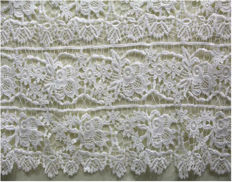 DUWES 5y/lot Water soluble Lace fabric trimming high quality Garment accessories DIY handcrafts fashion home decoration L0160
DUWES 5y/lot Water soluble Lace fabric trimming high quality Garment accessories DIY handcrafts fashion home decoration L0160