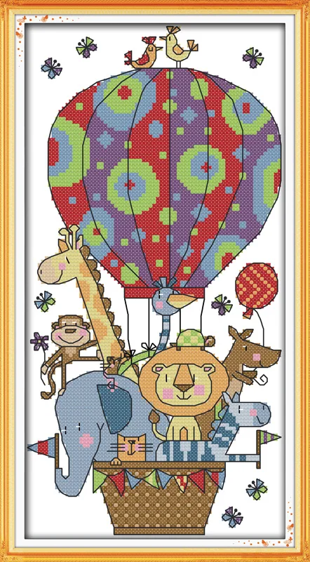 Air travel (2) cross stitch kit cartoon 14ct 18ct count canvas stitches embroidery DIY handmade needlework plus
Air travel (2) cross stitch kit cartoon 14ct 18ct count canvas stitches embroidery DIY handmade needlework plus
