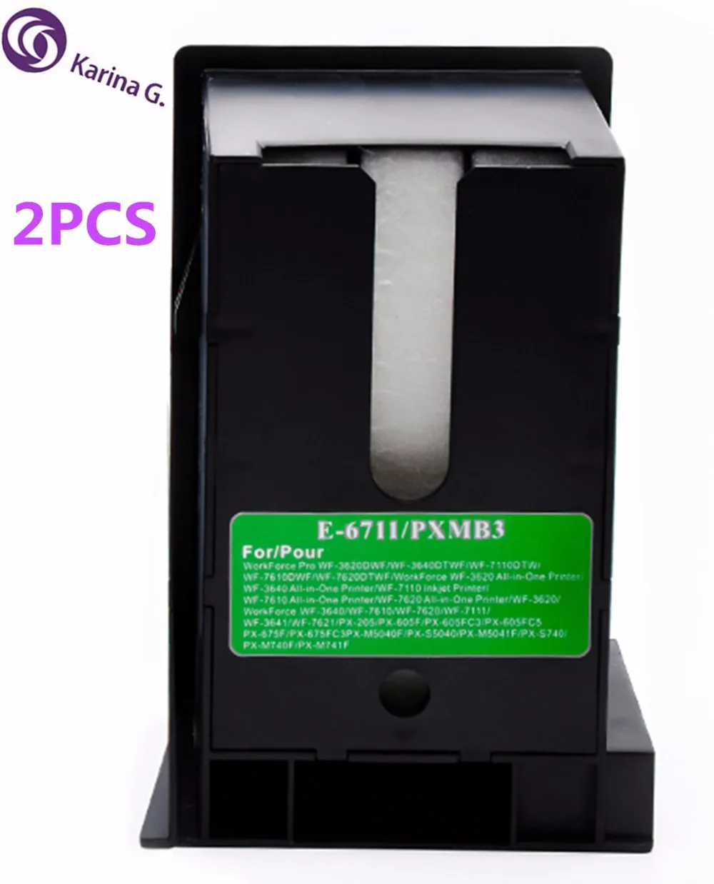 2pcs for T6711 With Chip Ink Cartridge For Epson WorkForce WP-4011/WP-4015 DN/WP-4025 DW/WP-4520/WP-4521/WF-3521
2pcs for T6711 With Chip Ink Cartridge For Epson WorkForce WP-4011/WP-4015 DN/WP-4025 DW/WP-4520/WP-4521/WF-3521