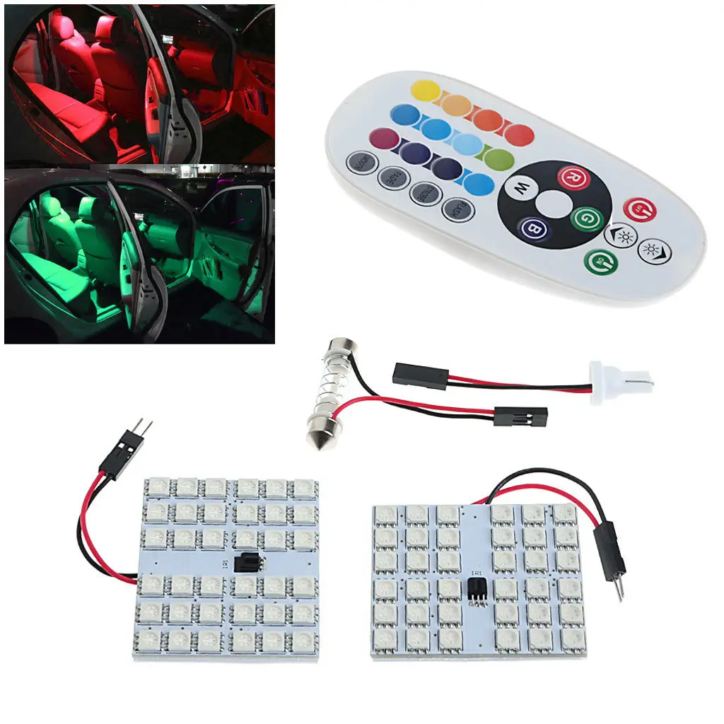 JX-LCLYL 2 шт. T10 гирлянда RGB 36LED автомобиля Купол Чтение светильник атмосферная лампа + пульт дистанционного управления
JX-LCLYL 2 шт. T10 гирлянда RGB 36LED автомобиля Купол Чтение светильник атмосферная лампа + пульт дистанционного управления