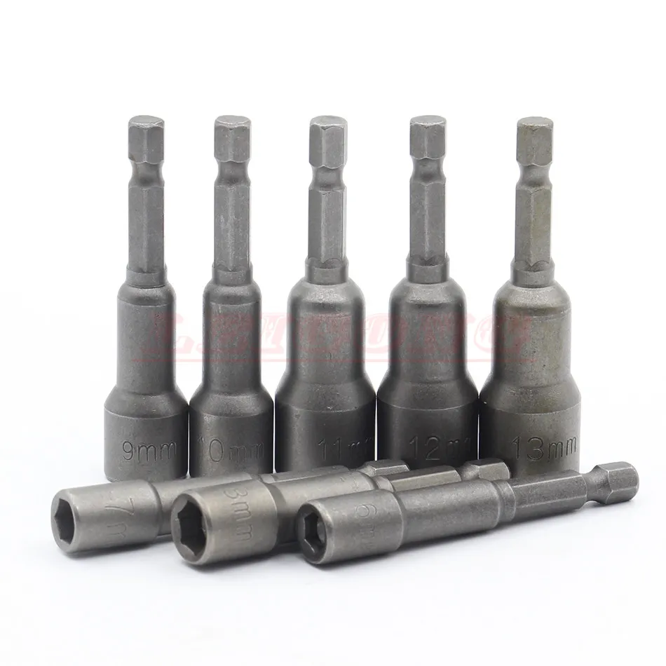 17pcs 5mm-19mm Magnetic Hex Socket Nut Setters Driver Bits 65mm Length Electric Screwdriver Socket Nut Driver Set Socket Adapter
17pcs 5mm-19mm Magnetic Hex Socket Nut Setters Driver Bits 65mm Length Electric Screwdriver Socket Nut Driver Set Socket Adapter