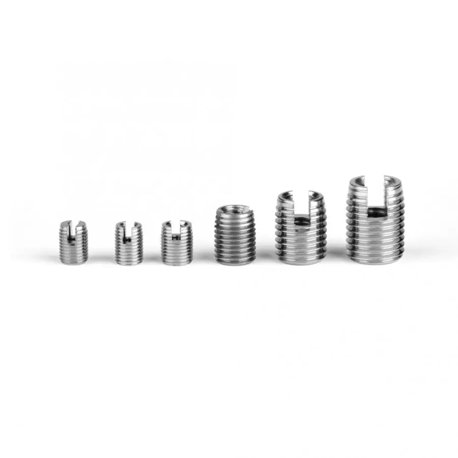60Pcs M2 M2.5 M3 M4 M5 M6 Thread Repair Insert Kit Set stainless steel insert Self-tapping Inserts Hardware Fastener
60Pcs M2 M2.5 M3 M4 M5 M6 Thread Repair Insert Kit Set stainless steel insert Self-tapping Inserts Hardware Fastener