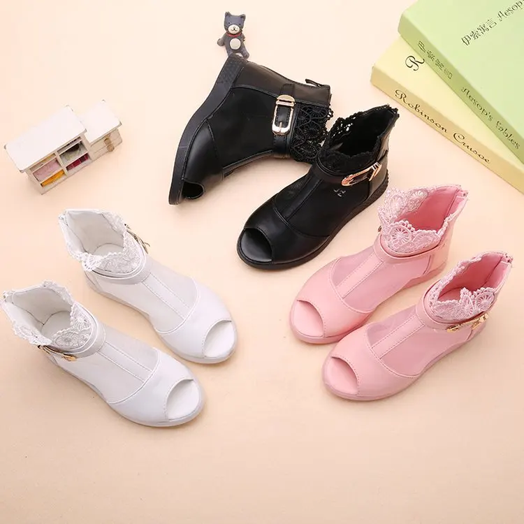 NEW Summer Fashion Girls Shoes Princess Fish Mouth Sandals Breathable Soft Bottom Shoes For Female Child Size 27-37
NEW Summer Fashion Girls Shoes Princess Fish Mouth Sandals Breathable Soft Bottom Shoes For Female Child Size 27-37