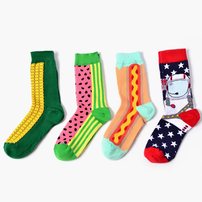 4 Pairs/ lot Retro Art Cotton Men Crew Printed Dress Socks Happy Sox Painting Pattern Harajuku Design Van Gogh Novelty Funny
4 Pairs/ lot Retro Art Cotton Men Crew Printed Dress Socks Happy Sox Painting Pattern Harajuku Design Van Gogh Novelty Funny