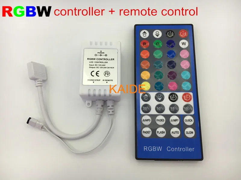 Контроллер светодиодной ленты RGBW лампа управления 40 клавиш 4 цвета